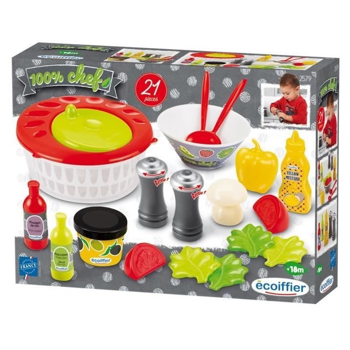 ECOIFFIER - 2579 - Coffret salade composée