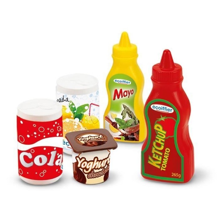 ECOIFFIER CHEF Pack Drive Accessoires Dinette - 20 pieces - 100% chef