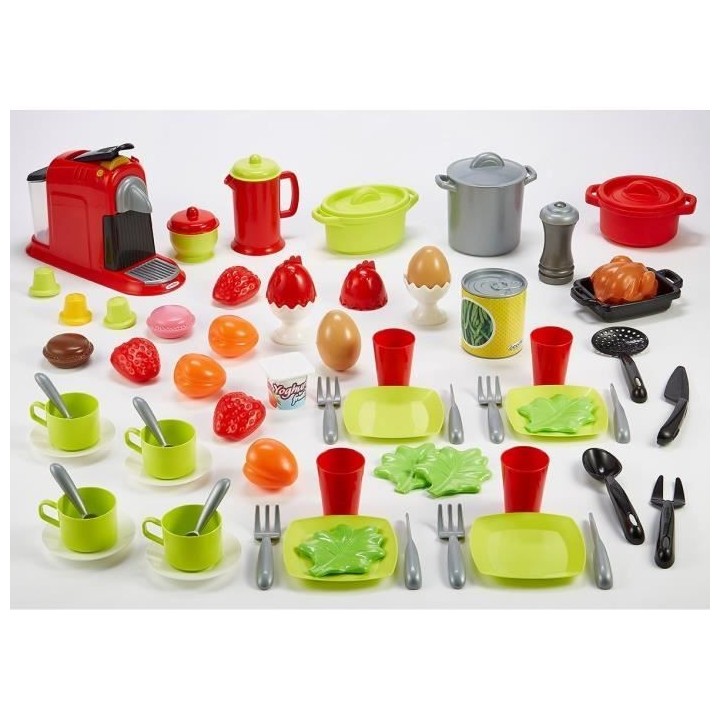 Coffret dinette - ECOIFFIER - 70 pieces - Pour enfant des 18 mois - Or