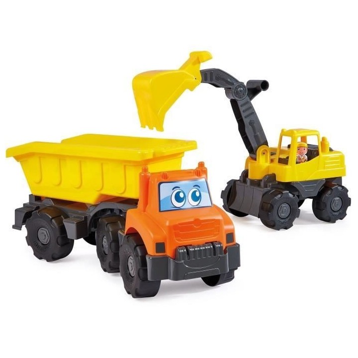 Pack 2 véhicules TP - ECOIFFIER - 419 - Voir les choses en grands