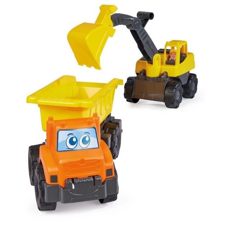 Pack 2 véhicules TP - ECOIFFIER - 419 - Voir les choses en grands