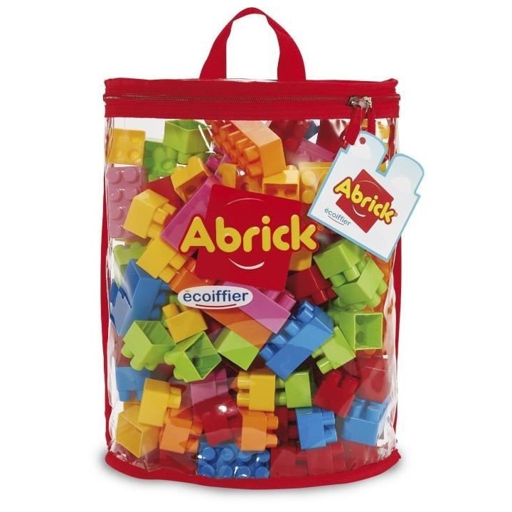 Sac de briques - 120 pieces des 18 mois - Abrick