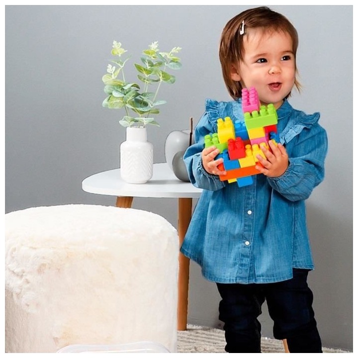 Sac de briques - 120 pieces des 18 mois - Abrick