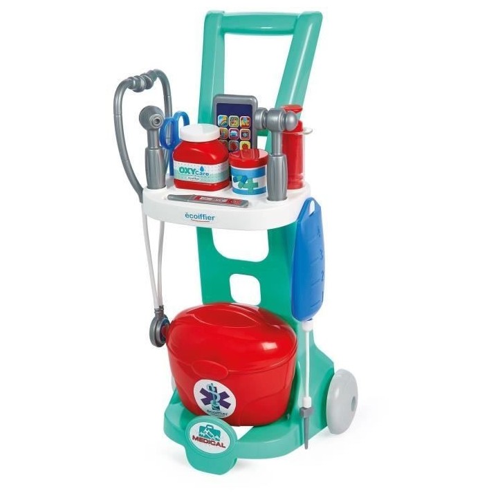 Chariot médical - ECOIFFIER - 1902 - Soigner les malades