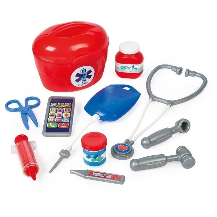 Chariot médical - ECOIFFIER - 1902 - Soigner les malades