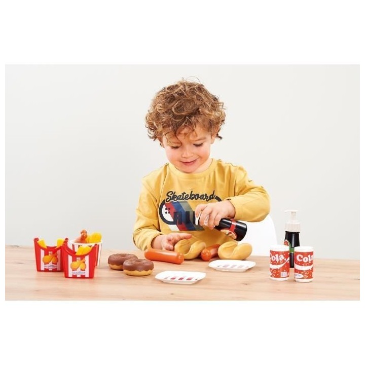 Coffret hot dog - ECOIFFIER - 2423 - Un menu digne d'un fast-food