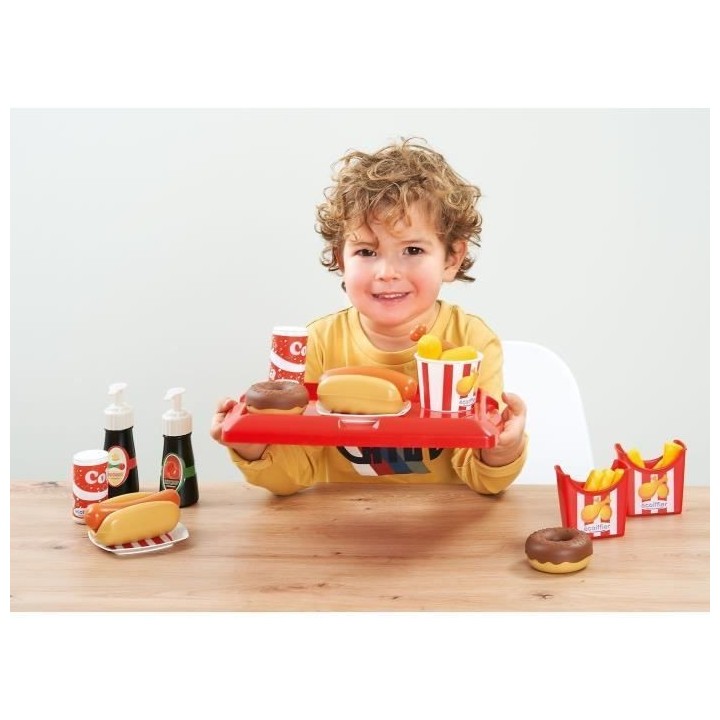 Coffret hot dog - ECOIFFIER - 2423 - Un menu digne d'un fast-food