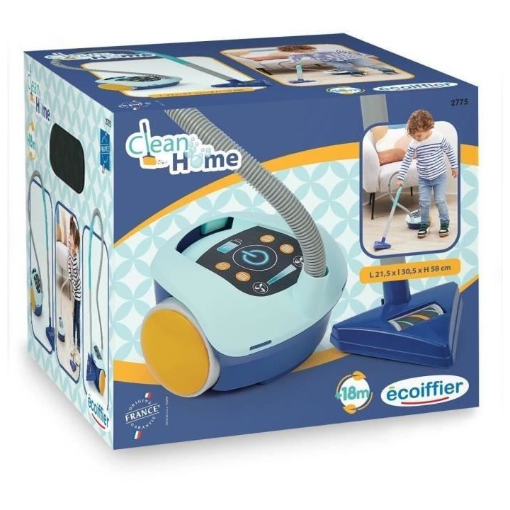 Aspirateur traineau - ECOIFFIER - 2775 - Faire le ménage en s'amusant