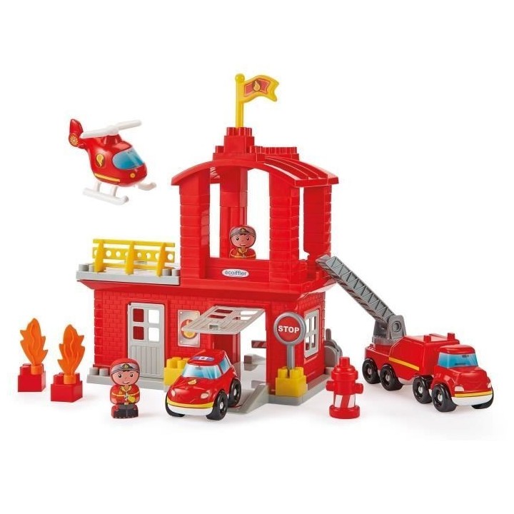 ECOIFFIER 2980 Abrick - Caserne des pompiers - Au feu les pompiers