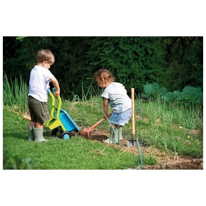 Brouette de jardin garnie Deluxe - ECOIFFIER - 4539 - Pour le travaux