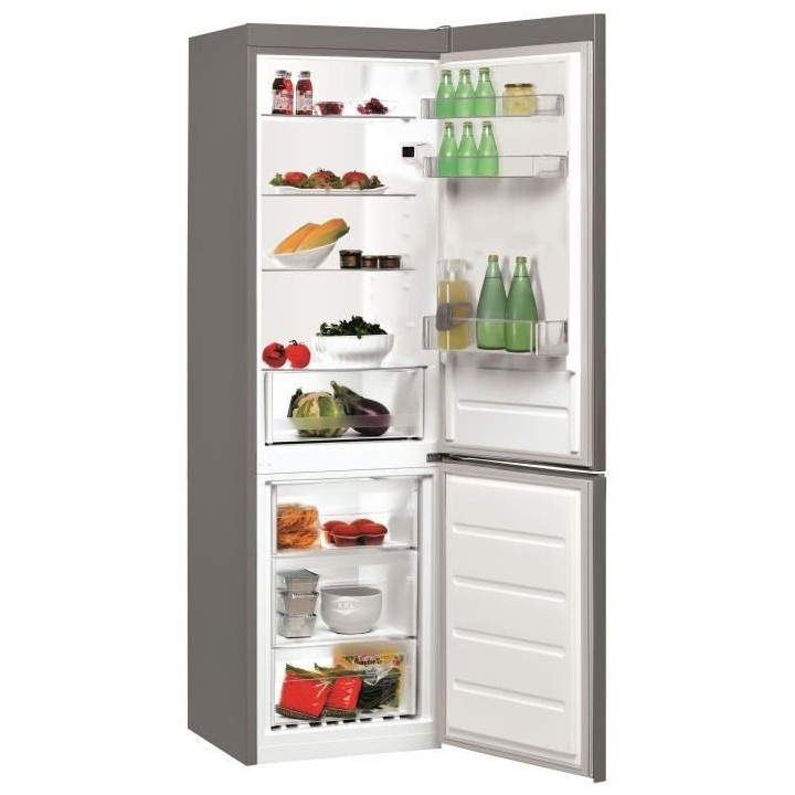 INDESIT LI8SN1EX - Réfrigérateur congélateur bas 328 L (230 + 98) -