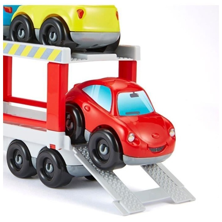 Camion porte-voitures ECOIFFIER - Abrick - Transporte 6 voitures sur 2