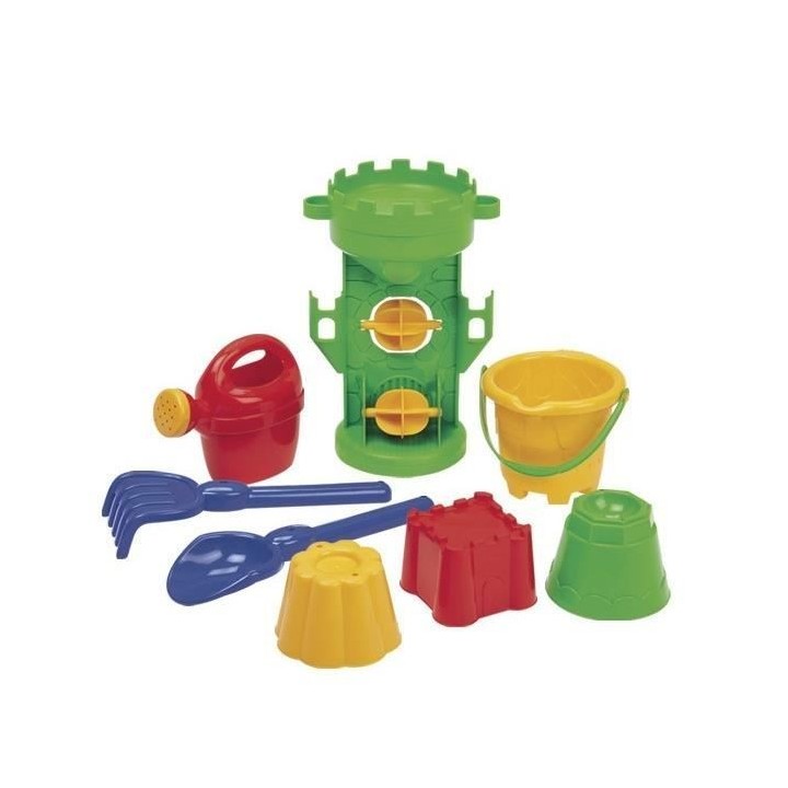 ECOIFFIER - Table peche a la ligne - 4 canards, canne, épuisette, tob