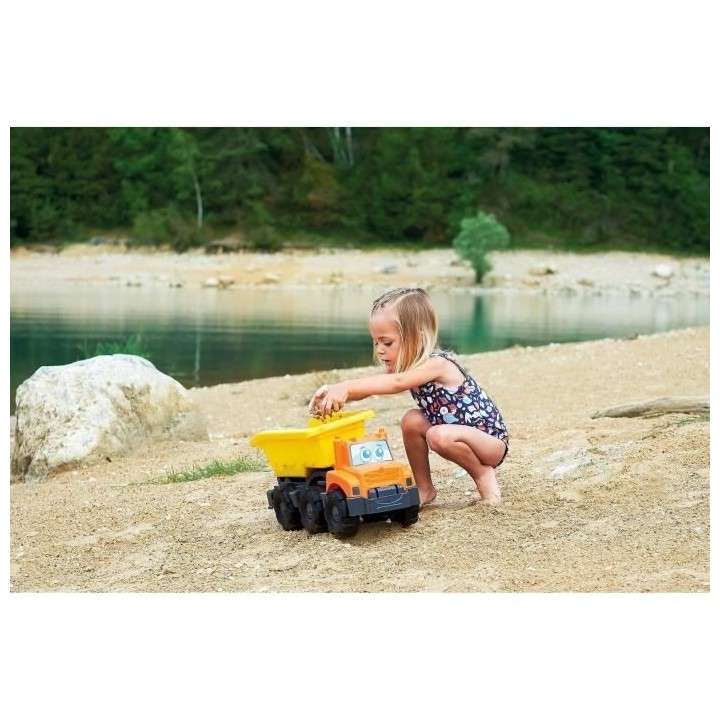 Camion benne Monster TP - ECOIFFIER - 490 - 58 cm - Des grands travaux