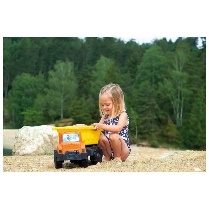 Camion benne Monster TP - ECOIFFIER - 490 - 58 cm - Des grands travaux