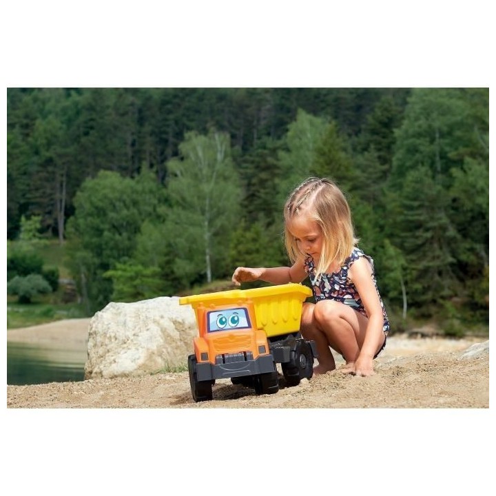 Camion benne Monster TP - ECOIFFIER - 490 - 58 cm - Des grands travaux