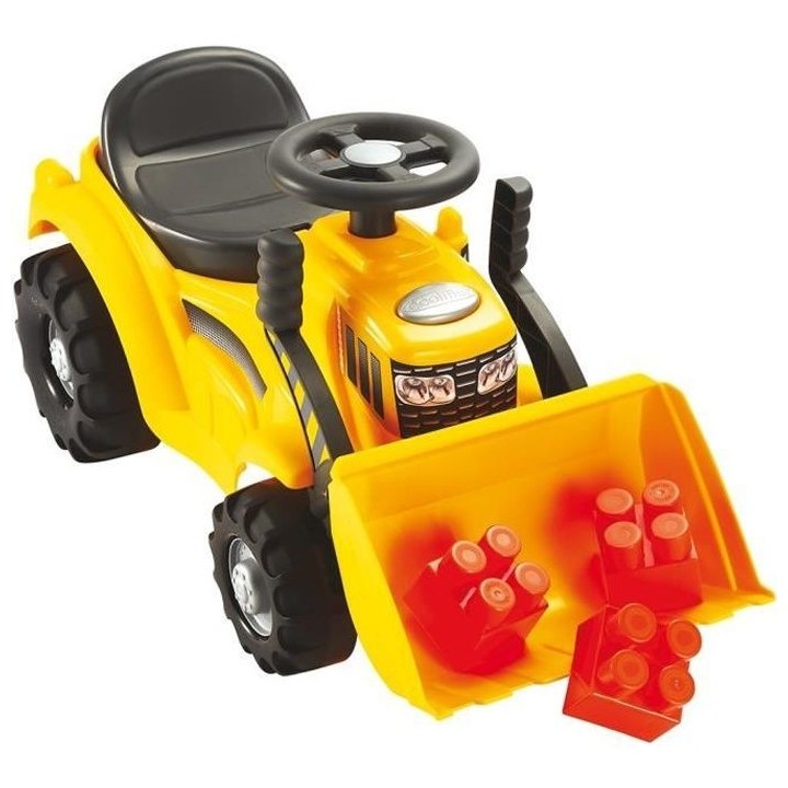 Porteur Tracto pelle - Les Maxi - ECOIFFIER - Jouet pour enfant de 12