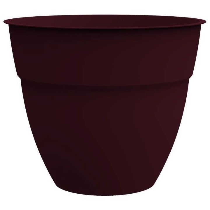 Pot de Fleur OSAKA Ø 40 cm - Volume 28,3 L - Rouge bourgogne - EDA