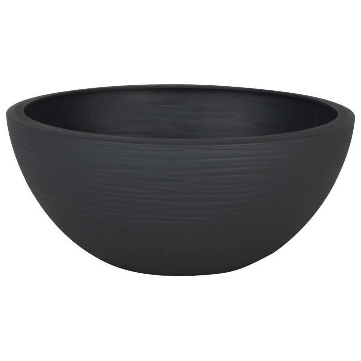 EDA Pot Vasque Graphit'UP Ø 25 cm - 3,3 L - Gris anthracite