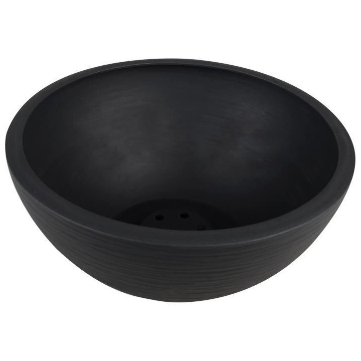 EDA Pot Vasque Graphit'UP Ø 25 cm - 3,3 L - Gris anthracite