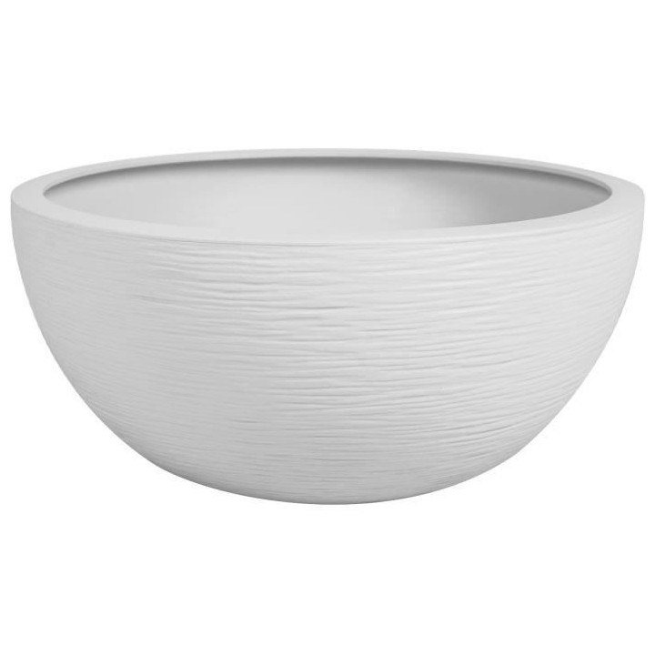 EDA Pot Vasque Graphit'UP Ø 25 cm - 3,3 L - Blanc cérusé