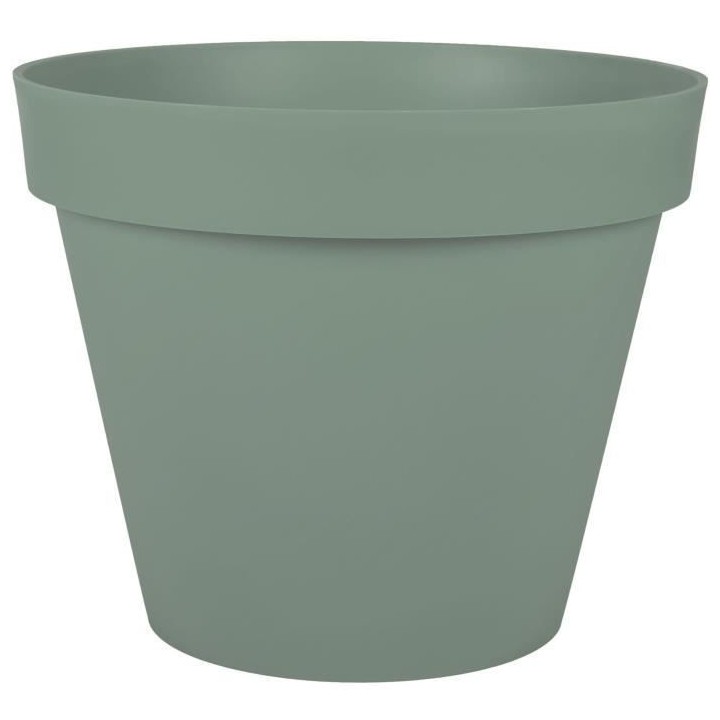 Pot de fleur rond Toscane - EDA PLASTIQUE - Ø 48 x H39 cm - 43 L - Ve