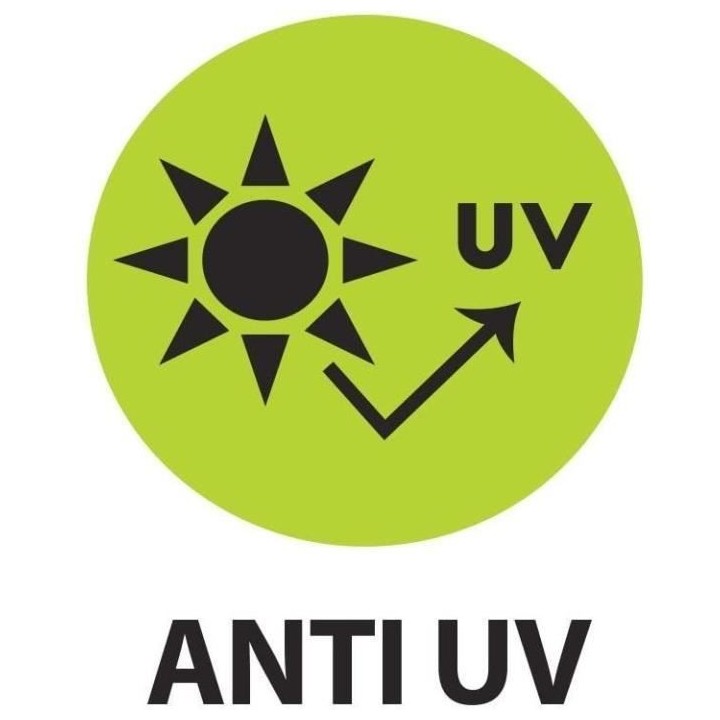 Soucoupe carrée Toscane - EDA PLASTIQUE - 40 cm - Vert laurier - Plas