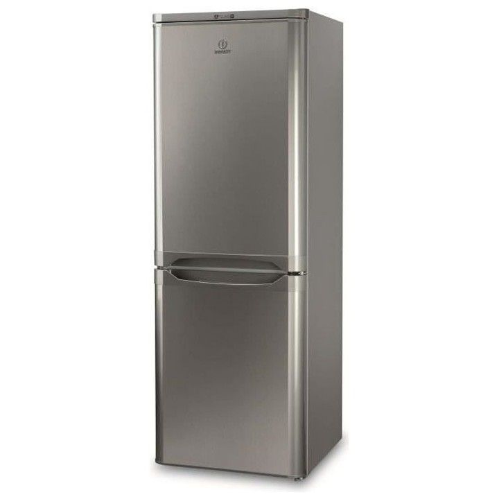 INDESIT NCAA 55 NX - Réfrigérateur congélateur bas - 217L (150+67)