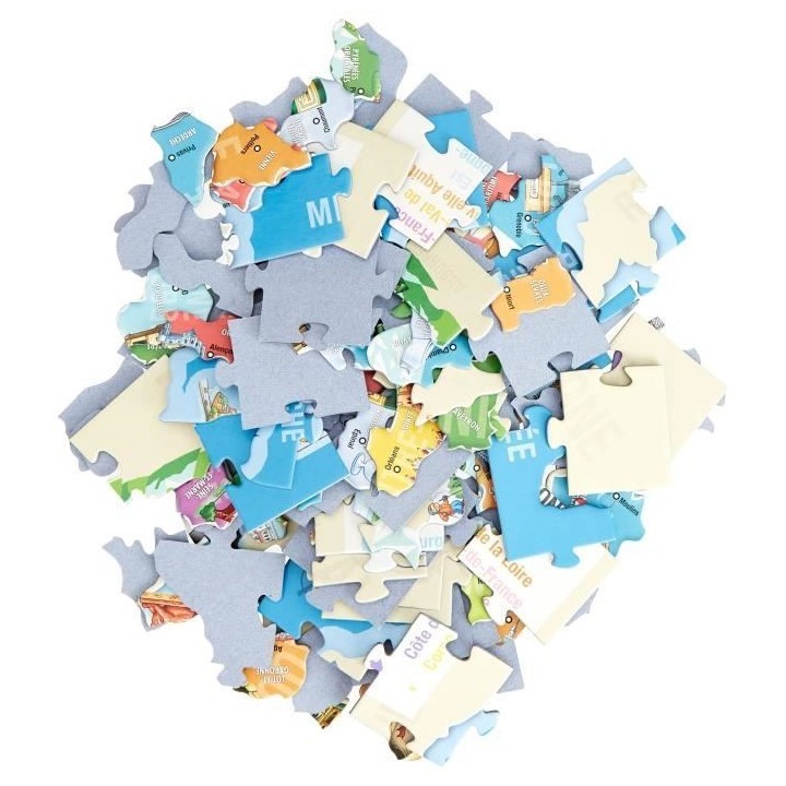 Puzzle éducatif de la France - EDUCA - 150 pieces - Pour enfants de 7