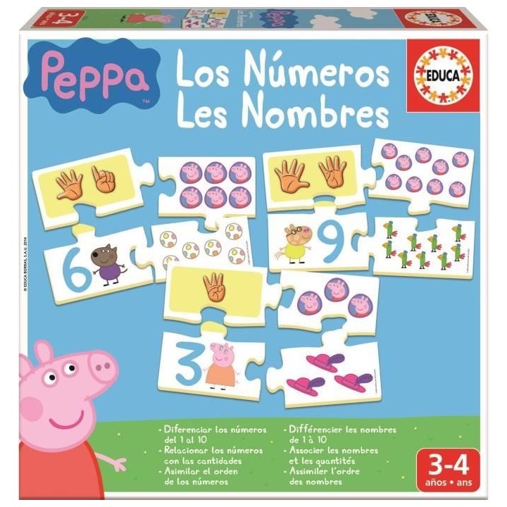 PEPPA PIG J'apprends les Nombres