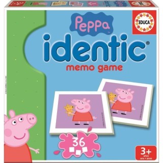 Mémoire Peppa Pig - EDUCA - Idendit - Forme des paires - Garçon et F
