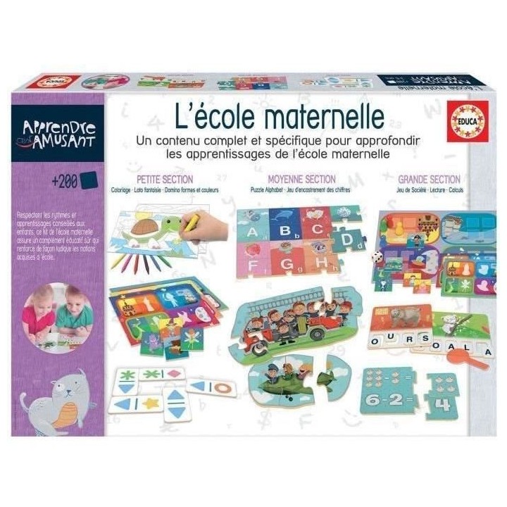 EDUCA - Kit Ecole Maternelle - Aca