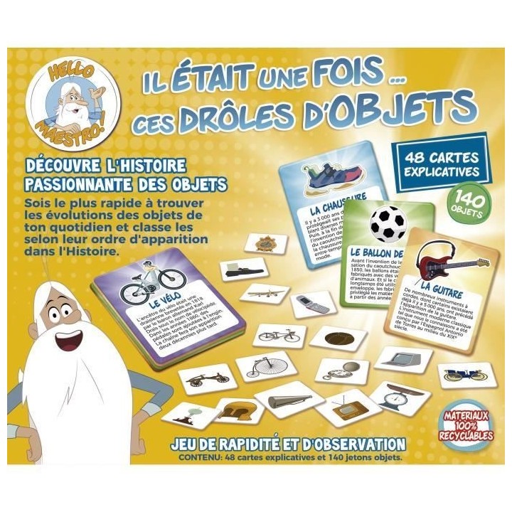 Jeu de rapidité - EDUCA - Il Était Une Fois... Ces Drôles d'Objets