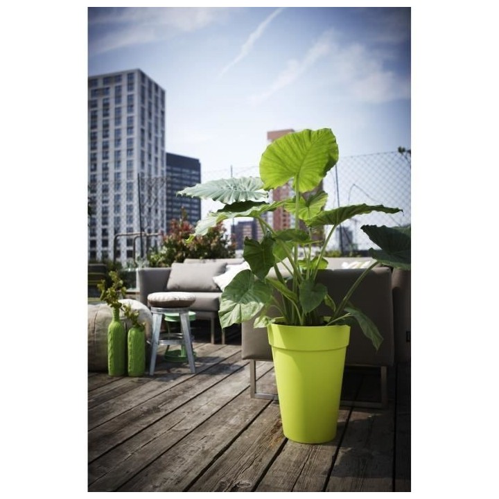 Pot de fleur Elho Plastique Rond Loft Urban Blanc Ø 34 x 45,6 cm 23 l