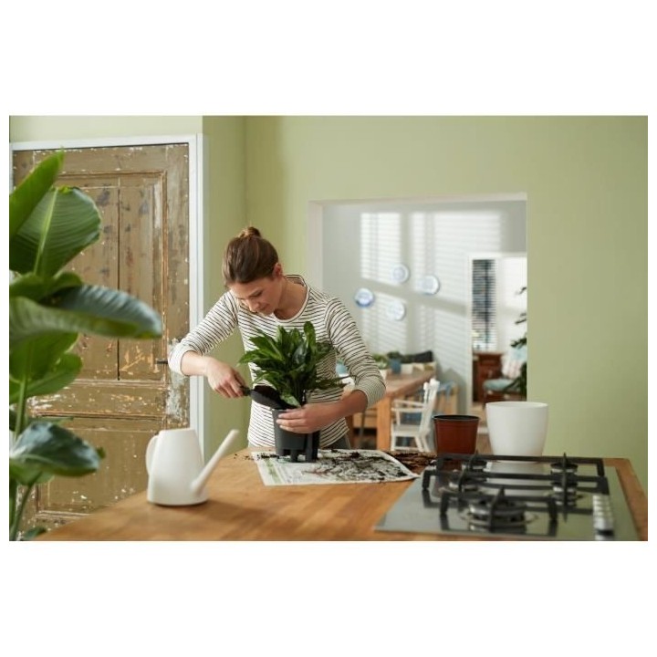 Elho Self-watering Insert Pot a fleurs 44 - Noir - Ø 43 x H 39 cm - i