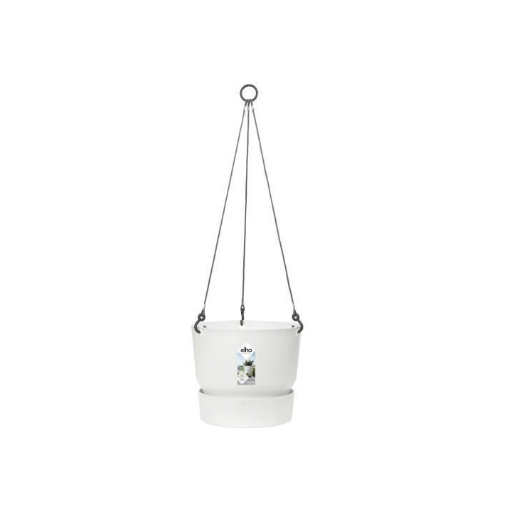 ELHO Pot de fleurs a suspendre Greenville 24 - Extérieur - Ø 23,9 x
