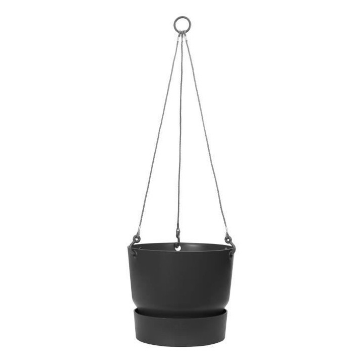 elho Greenville Suspension Noir Ø 24 cm Ampel - 123