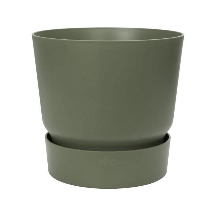 ELHO Pot de fleurs rond Greenville 40 - Extérieur - Ø 39 x H 36,8 cm