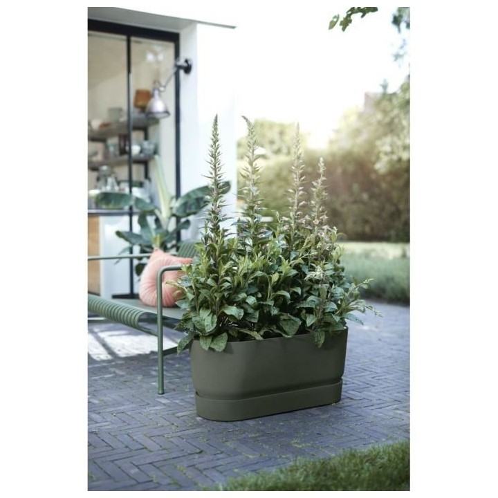 Greenville Terrase 80 Roues leaf green