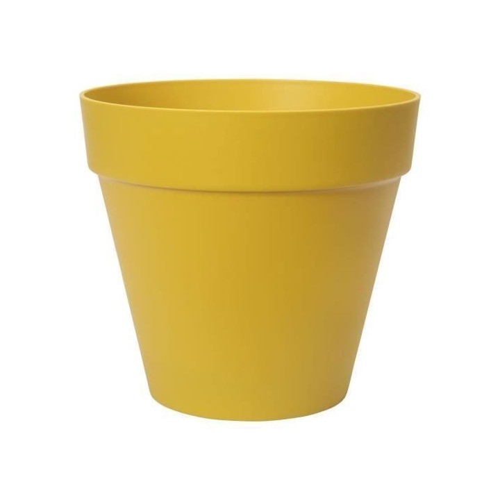 ELHO Pot de fleurs rond Loft Urban 25 - Extérieur - Ø 24,5 x H 22,2