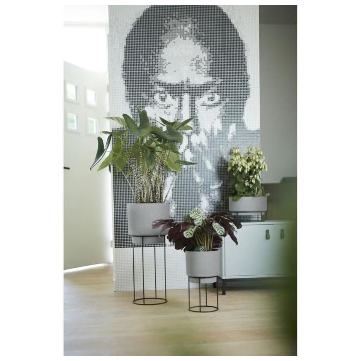 B.for Studio Rond 22 living ciment