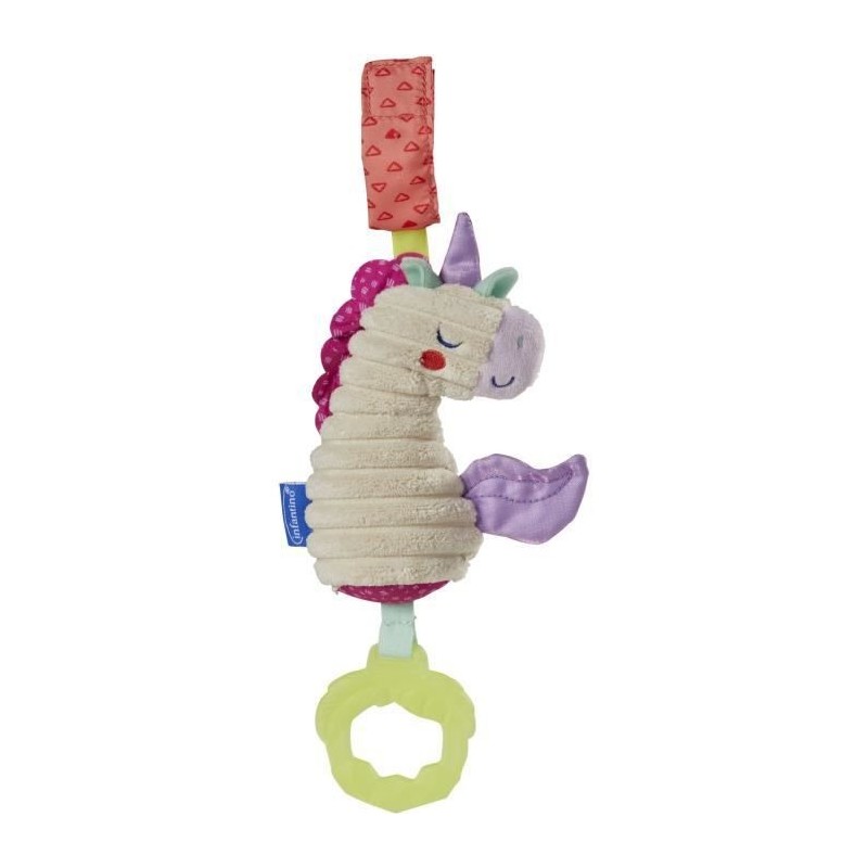 INFANTINO Peluche licorne grelot