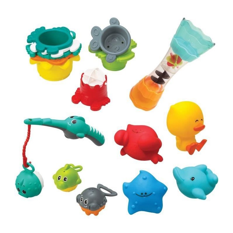 INFANTINO Coffret de bain 17 pcs