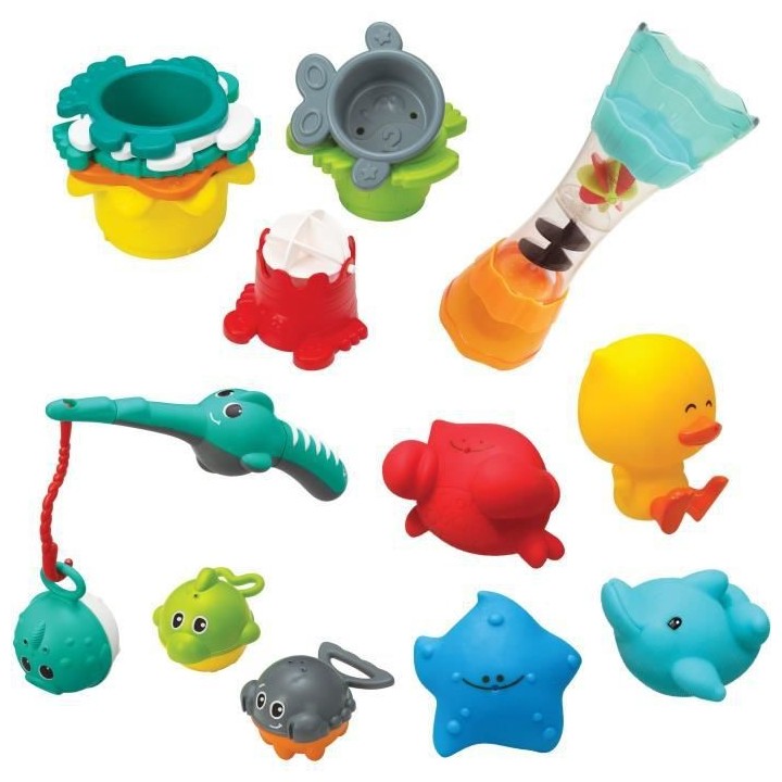 INFANTINO Coffret de bain 17 pcs