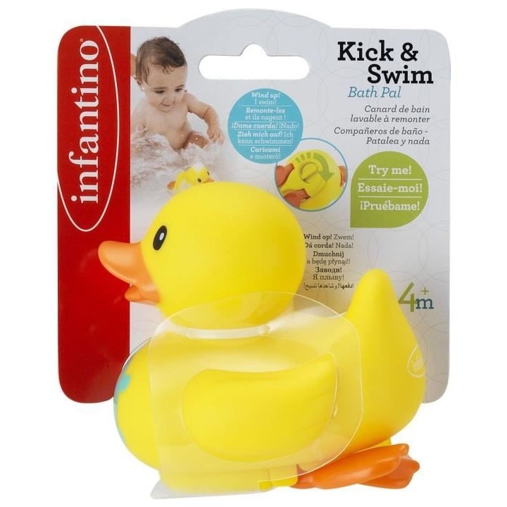 INFANTINO Canard lavable a remonter