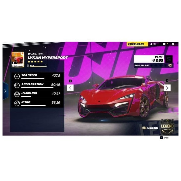 Asphalt Legends Unite - Jeu PS5 - Supercharged Edition