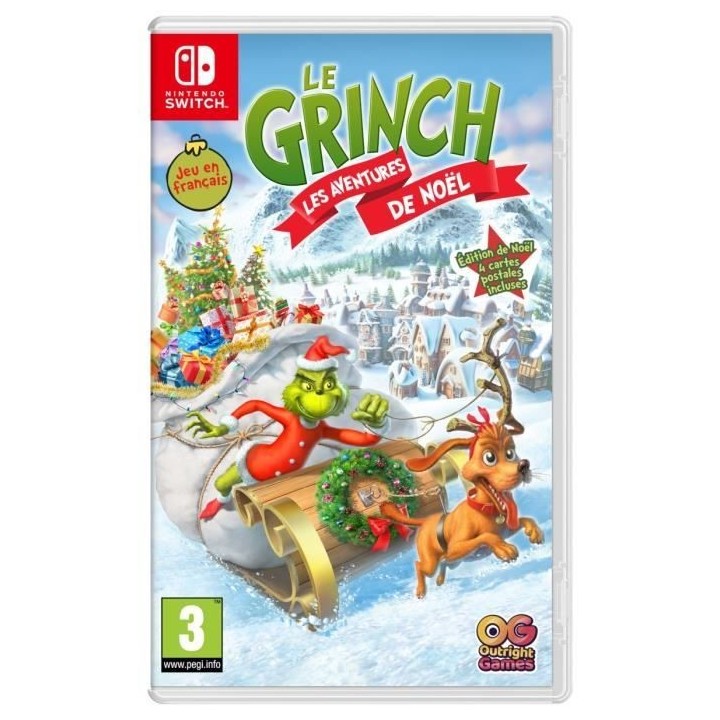 The Grinch Les Aventures De Noël - Jeu Nintendo Switch