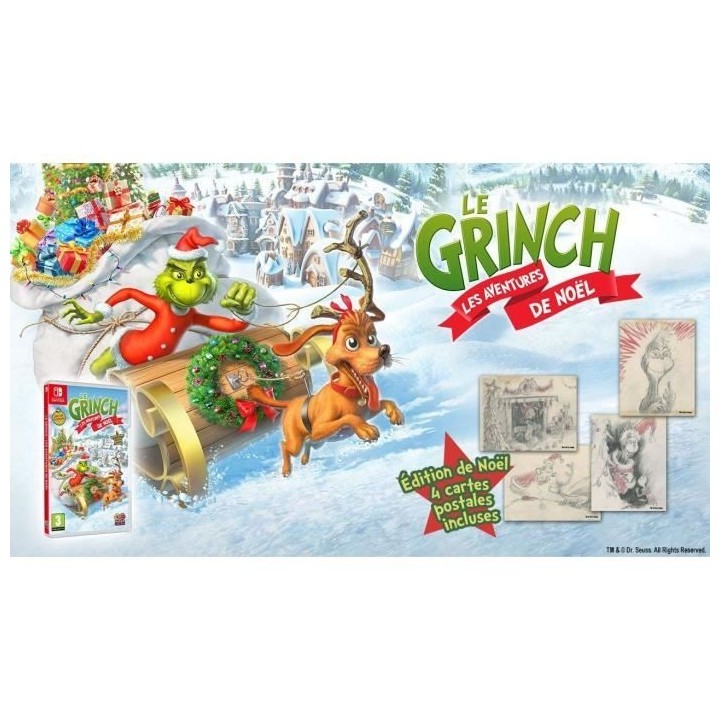 The Grinch Les Aventures De Noël - Jeu Nintendo Switch