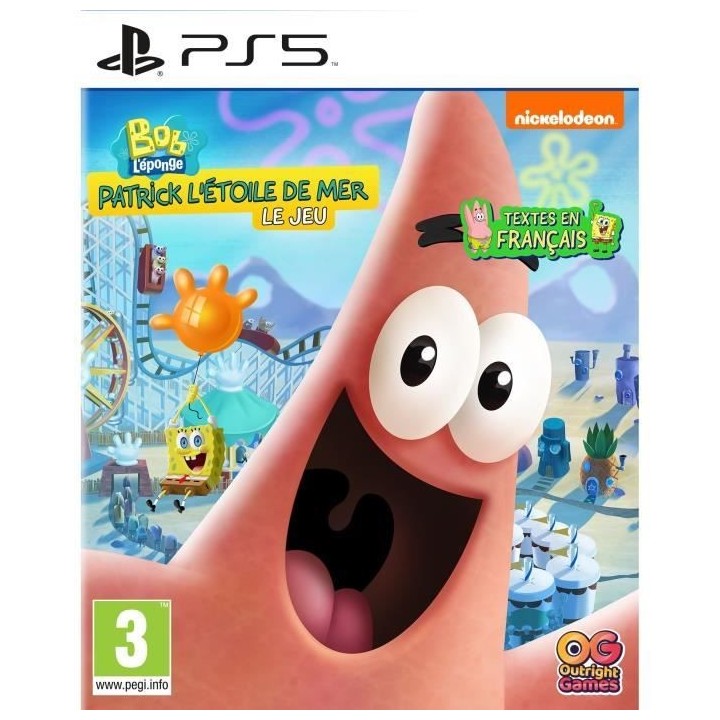 Patrick L'etoile De Mer - Jeu PS5