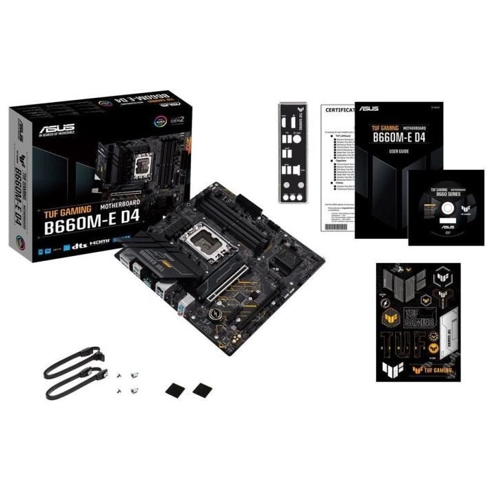 Carte Mere - ASUS - TUF GAMING B660M-E D4 - (90MB19J0-M0EAY0)